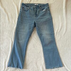 Loft Women's The Kick Crop Jeans - Size 8